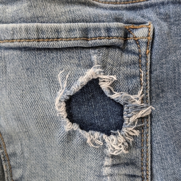 KanCan Super Distressed Skinny Jeans - Sz 25 - Picture 6 of 7